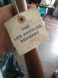 Dodgers baseball player bat