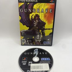 Gungrave (Sony PlayStation 2, 2002)  | No Manual Authentic PS2 Tested Official