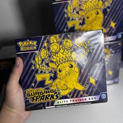 Surging Sparks Elite Trainer Box Pokemon Cards 
