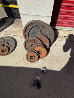 BFCO Olympic Vintage weights 170 pounds 2” hole