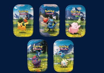 New - Ascended Heroes mini tins
