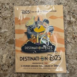 DESTINATION D23 2025 A JOURNEY AROUND THE WORLDS OF DISNEY LIMITED RELEASE PIN