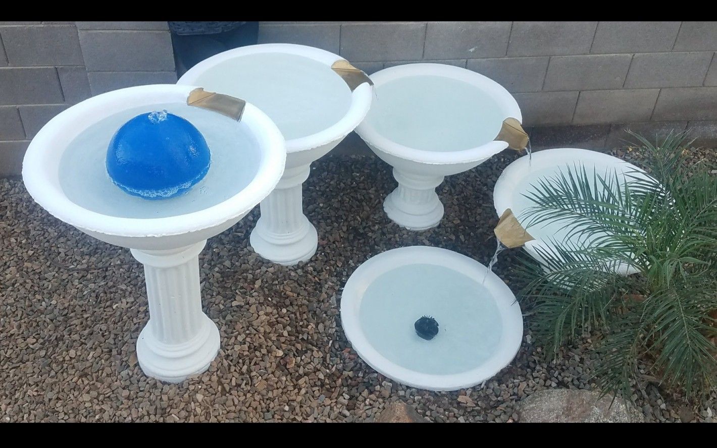 Water Fountain 5 Tier