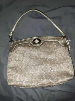Vintage Y2K-Era Coach Wristlet Bag