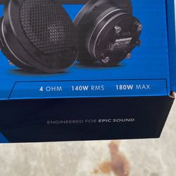 AUDIOCONTROL EPIC PRO SERIES 3" NEODYMIUM TWEETERS, 140W RMS/180W MAX (PAIR)