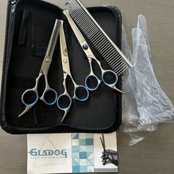 Pet Grooming Scissors Kit