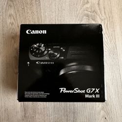 Canon PowerShot G7 X Mark III 20.1 Megapixel Digital Camera - Black: Wi-Fi, Self-Timer, 4K Video