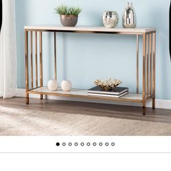 Faux Marble Entry Way table