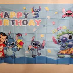 Disney Lilo and stitch birthday $12
