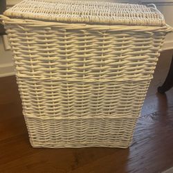 Wicker Laundry Basket
