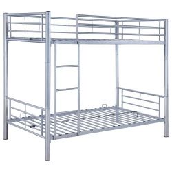 New Twin Over Twin Bunk Bed On Sale Now Don't Miss