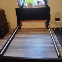 QUEEN BEDFRAME ONLY, NO MATTRESS 