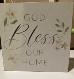 God Bless Our Home decor (new)