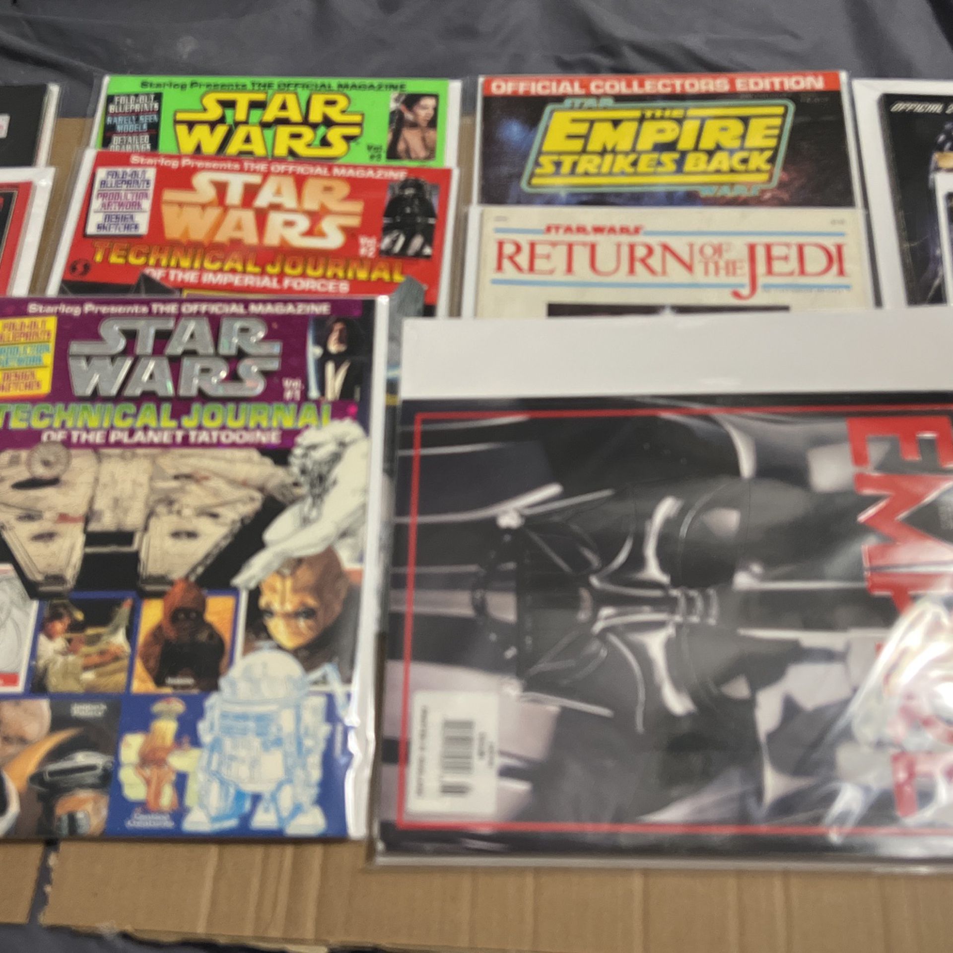 Star Wars Magazine And Collectors Editions 11 Total Bagged And Boarded $50