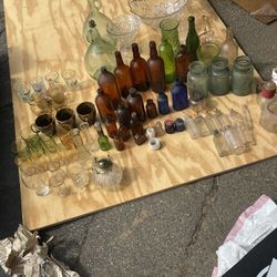 Antique Glass Lot From 1765 To 1900’s