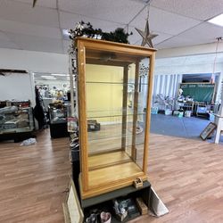 Lighted Glass Display Cabinet