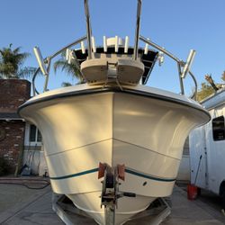 1999 23’ Sea Pro, 225 Mercury outboard.  