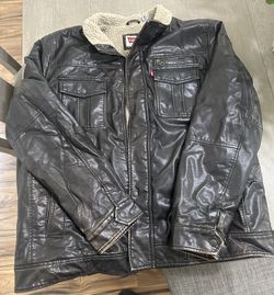 Men’s Levi’s Faux Leather Jacket 