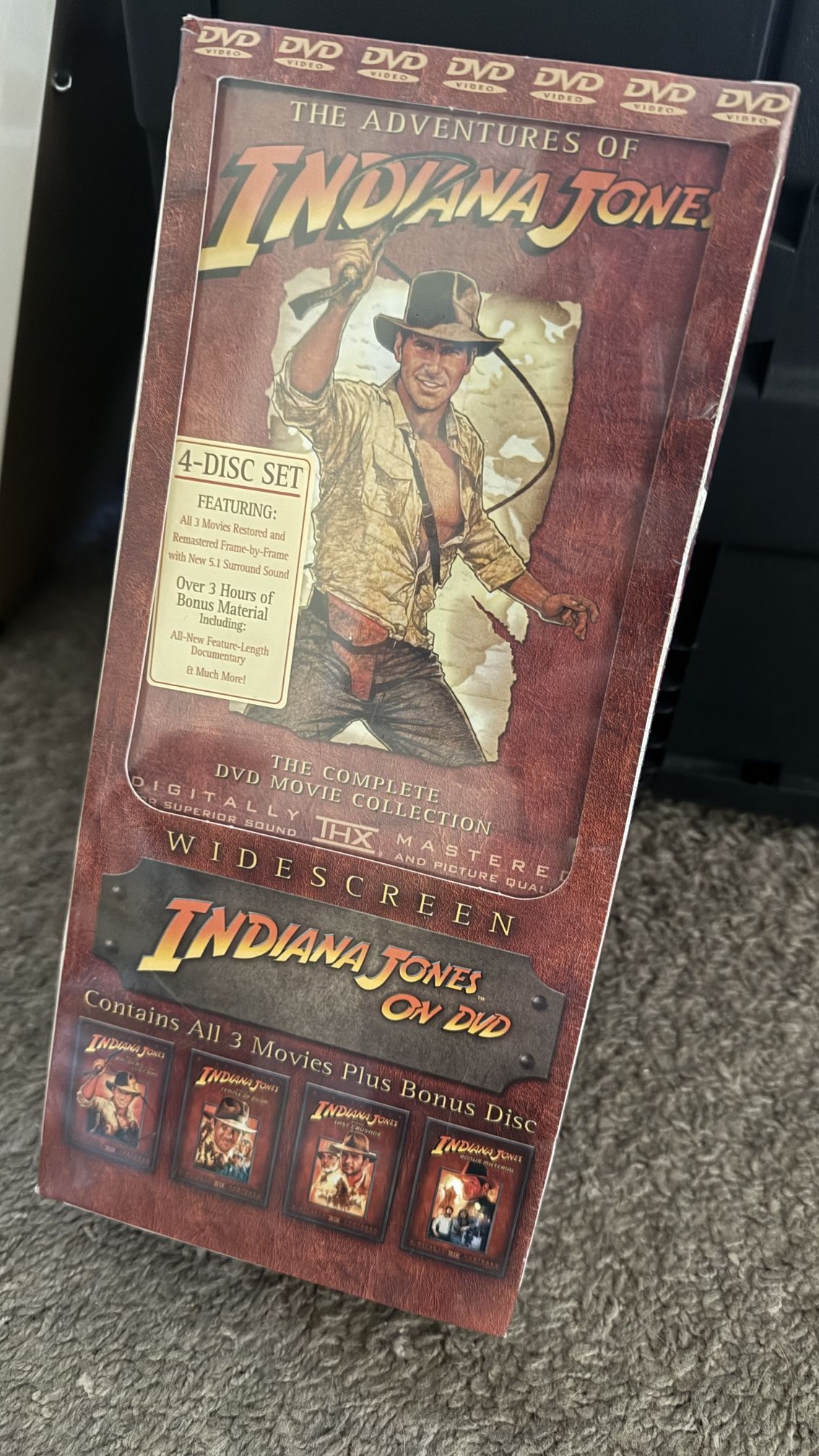 Indiana Jones Trilogy DVD Box Set