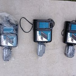 Makita Charger &  4.0 Battery  Each  New