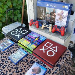 $220! Playstation 4 Slim 1TB 1,000GB With 1 New controller & 1 Game of choose $220! Ps4 Slim