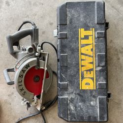 Circular Worm Saw & Dewalt Skillsaw 