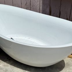 Fiberglass Soaking Tub