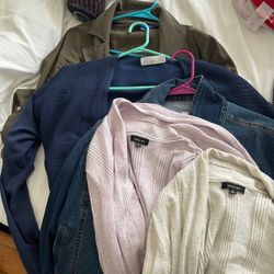 Spring Jacket And Cardigans Lot 