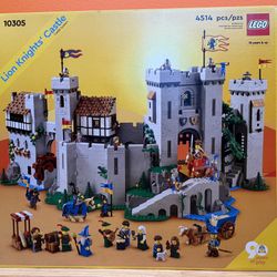 LEGO Lion Knights’ Castle #10305 New Sealed Box