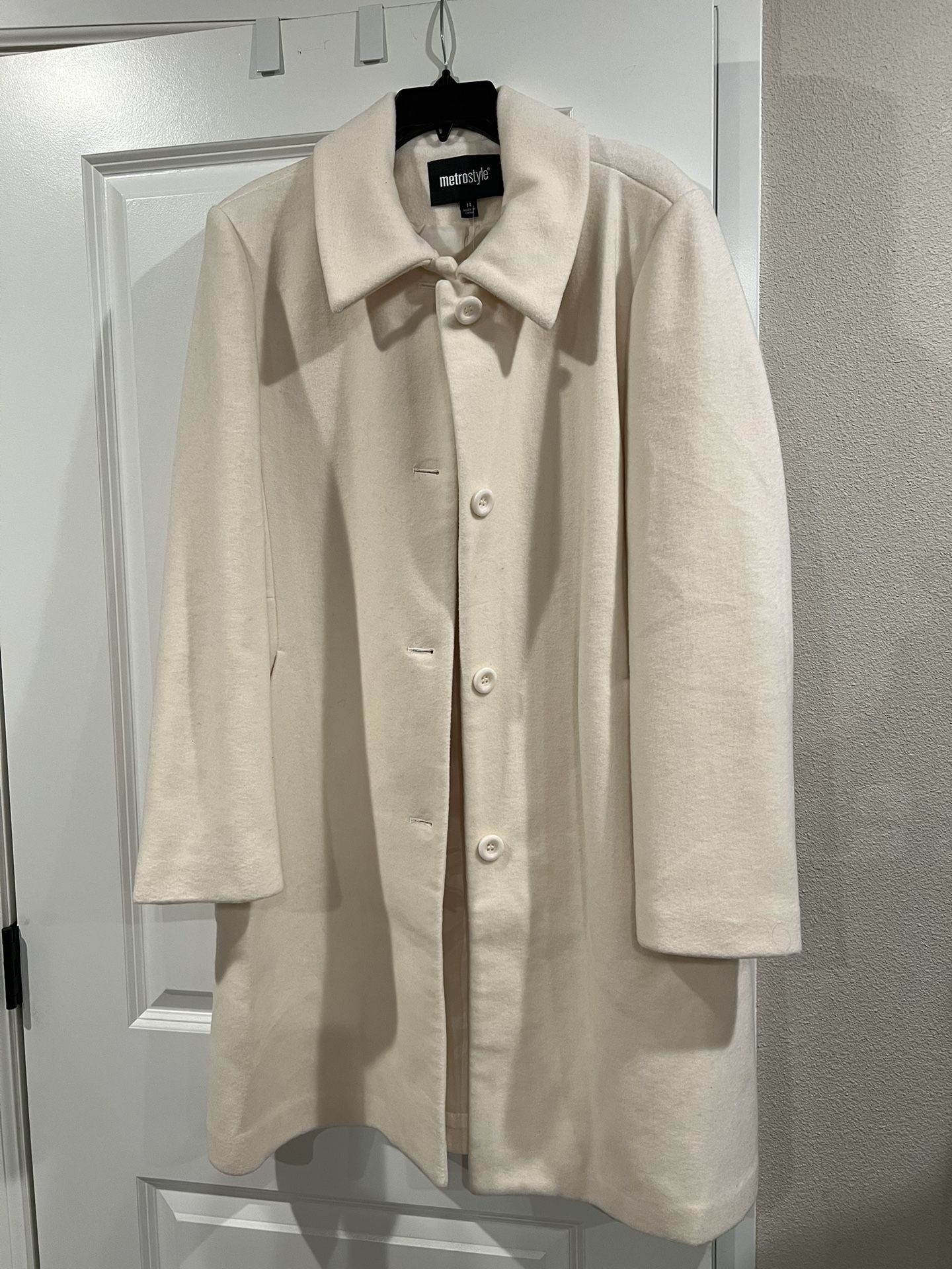 Women’s Coat, cream color