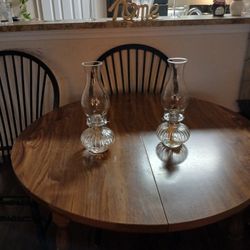 Two Lamp Gas Glass 