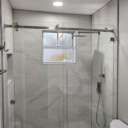 Glass Shower Doors, And Stair Railings 