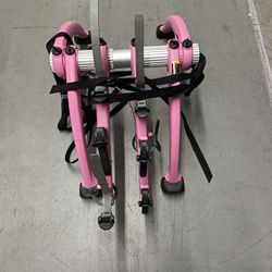 Pink Bike Rack 