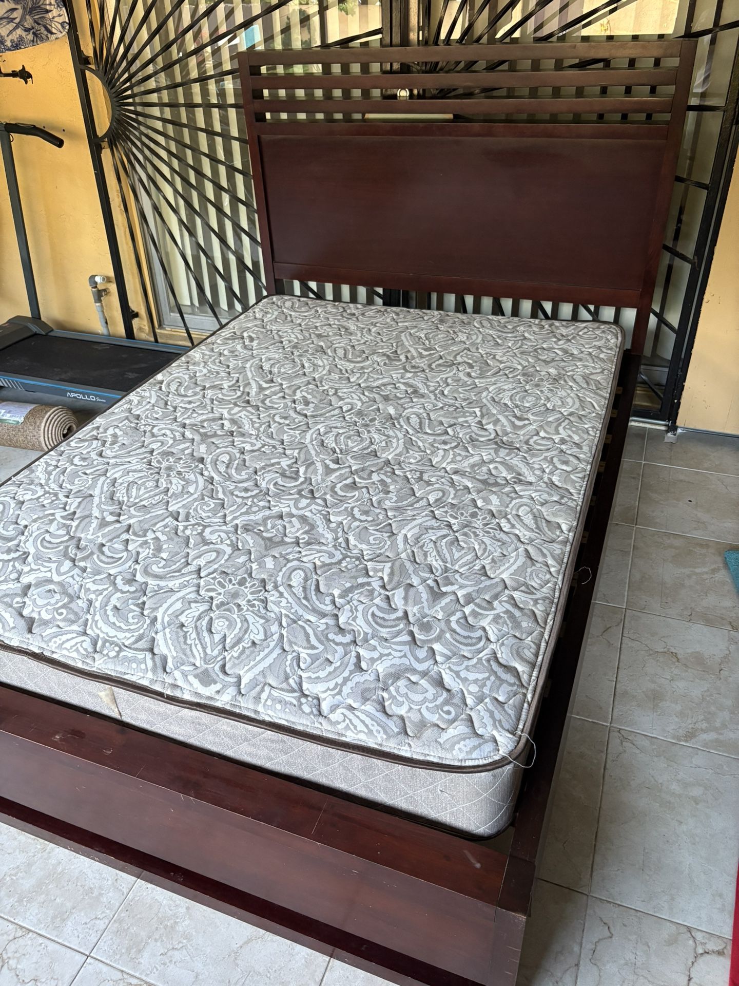 Full Size Bed Frame With Box Spring 