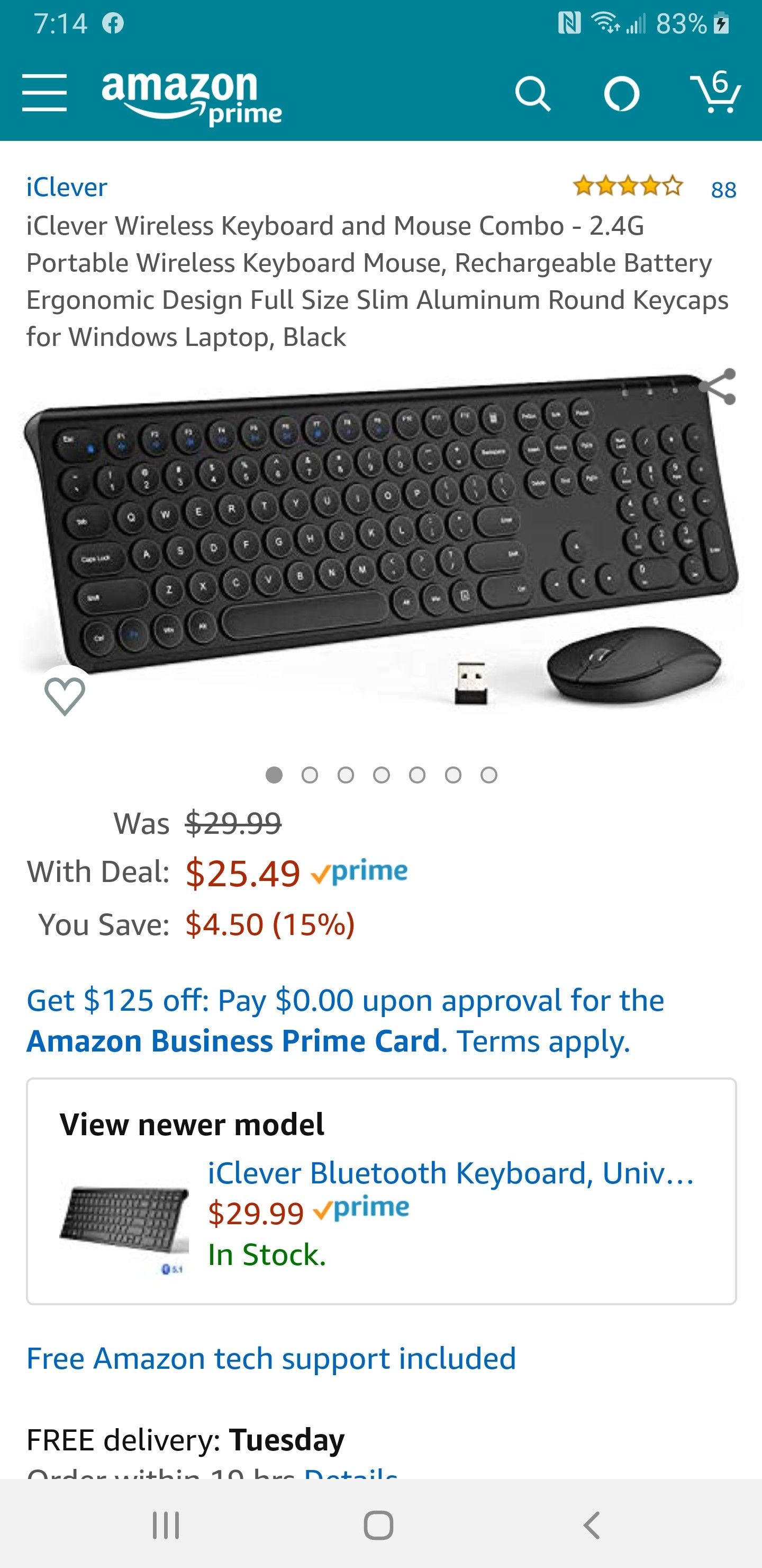 iclever wireless keyboard and mouse