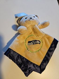 Seattle Seahawks baby snuggle bear