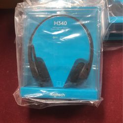 NEW - Logitech H340 USB Computer Headset 