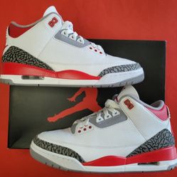 Jordan 3 Fire Red
