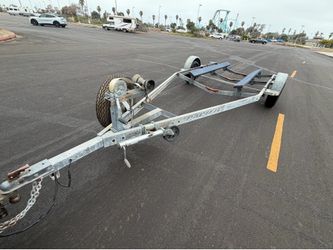 Pacific galvanized trailer single axle