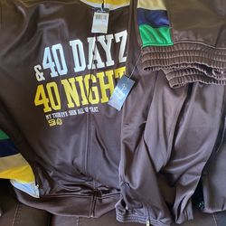 3xl Top ,2xl Bottom :Sean John Sweat Suit .new Old School .