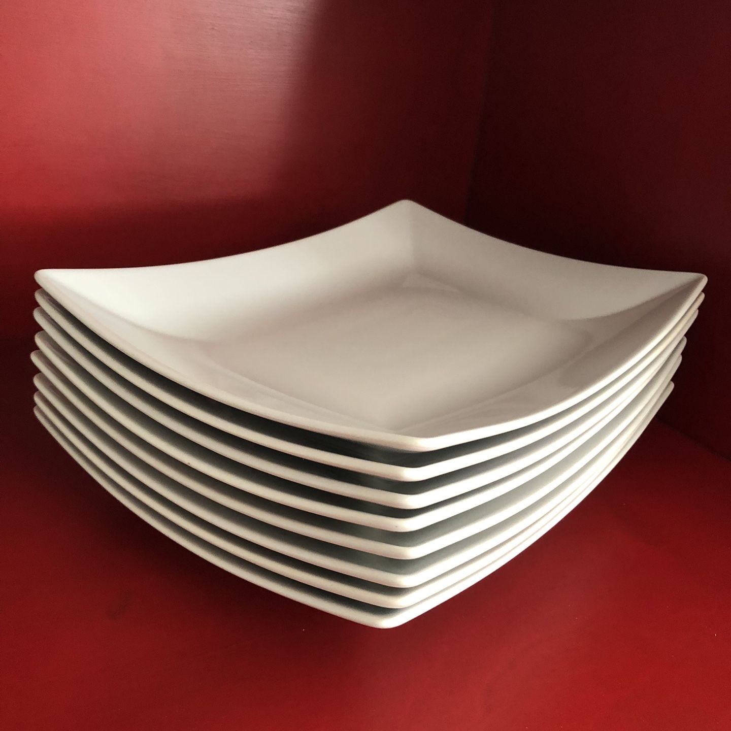IKEA Myndig 18691 Rectangular White Plates for Sale in Hesperia, CA