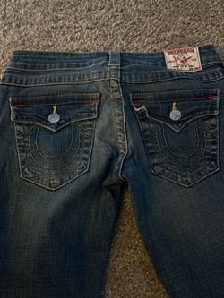 low rise true religion jeans