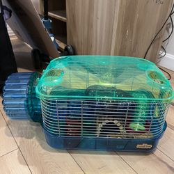 CRITTER TRAIL HAMSTER CAGE 