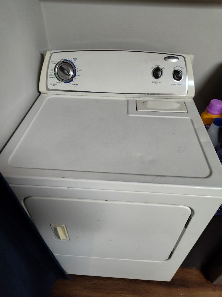 Used Whirlpool Dryer Barely Gets Hot