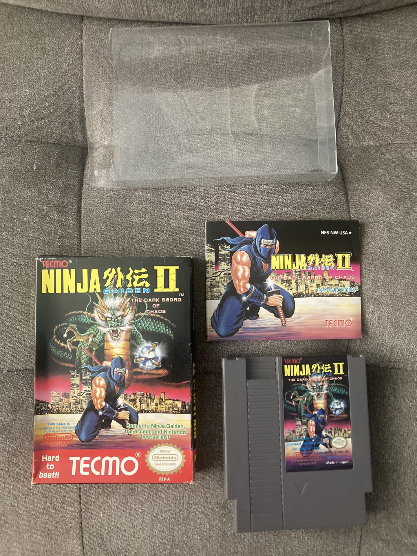 Ninja Gaiden II The Dark Sword of Chaos NES