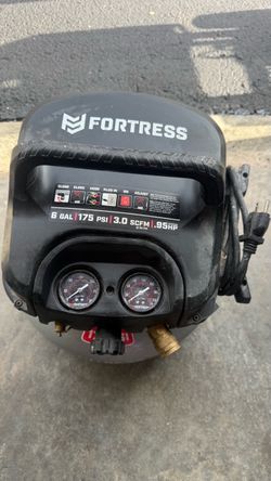 Fortress 6 Gallon 175 PSI Air Compressor