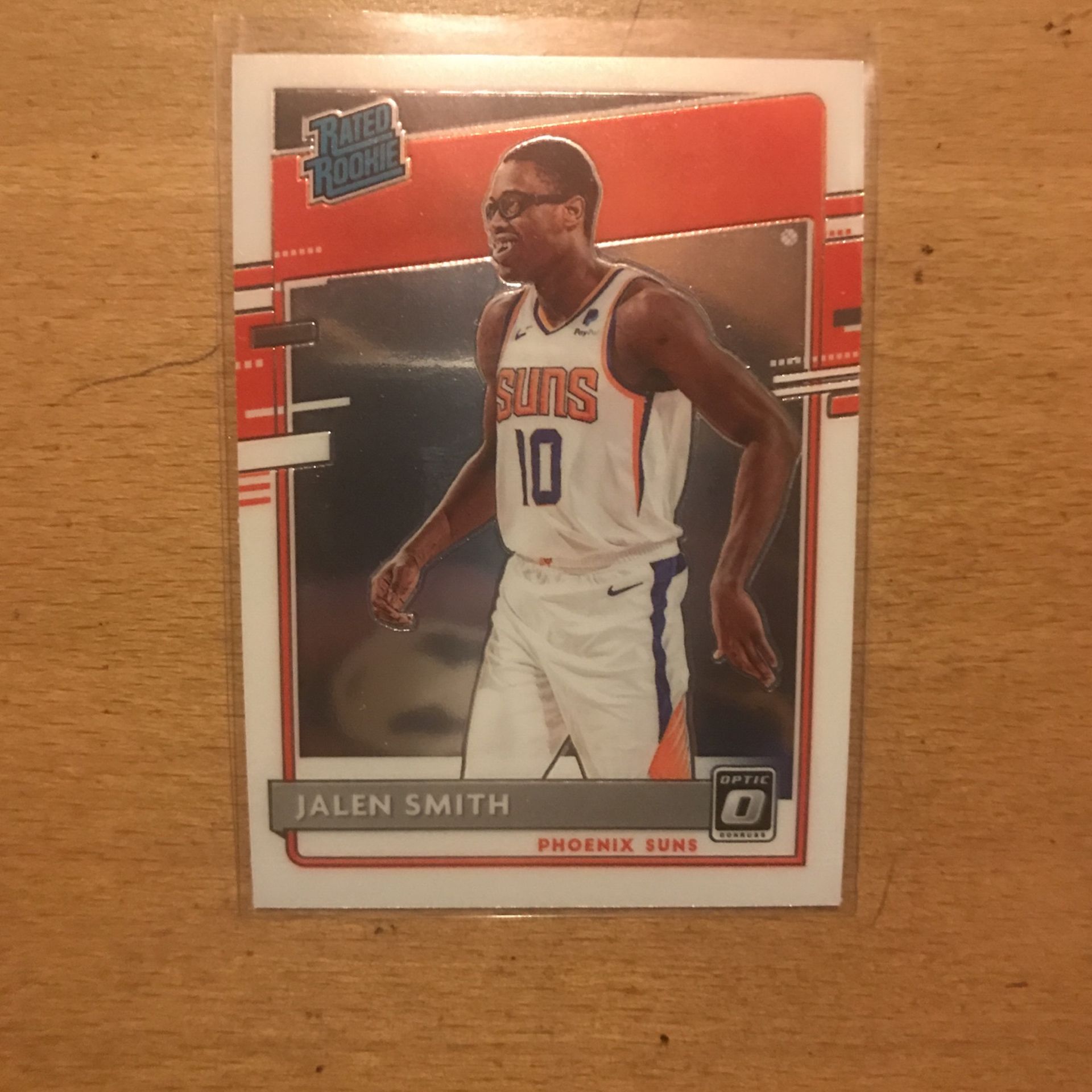 2021 OPTIC JALEN SMITH RATED ROOKIE CARD 