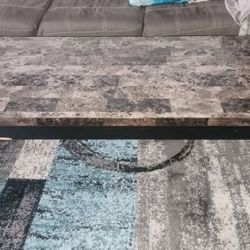 Black Marble Coffee Table 