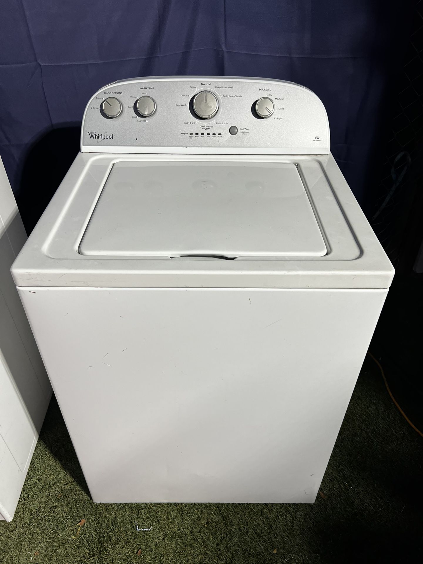 Whirlpool White Washer