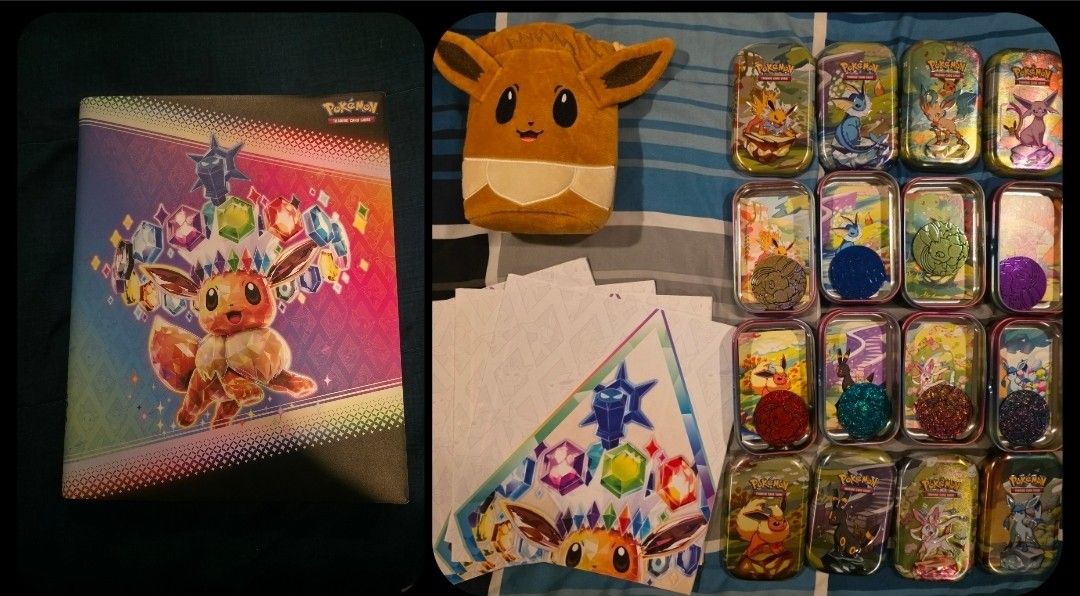 Pokemon Prismatic Evolutions Collection W/ Extras